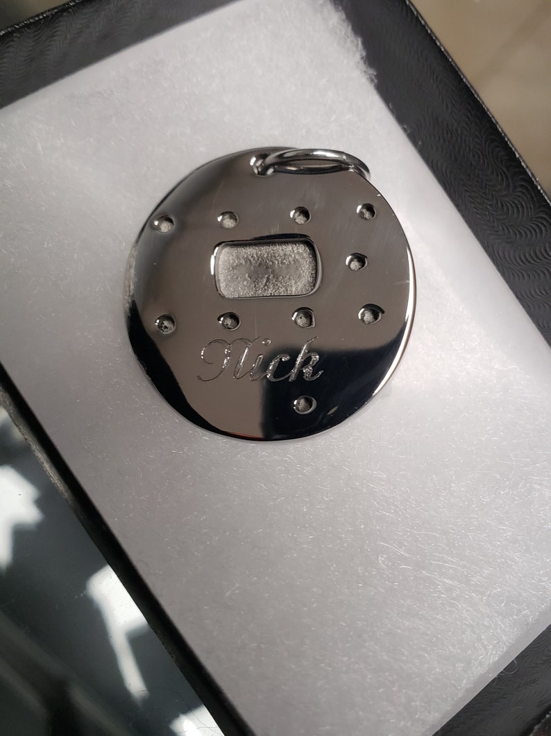 Pancake Welding Hood Necklace Etsy