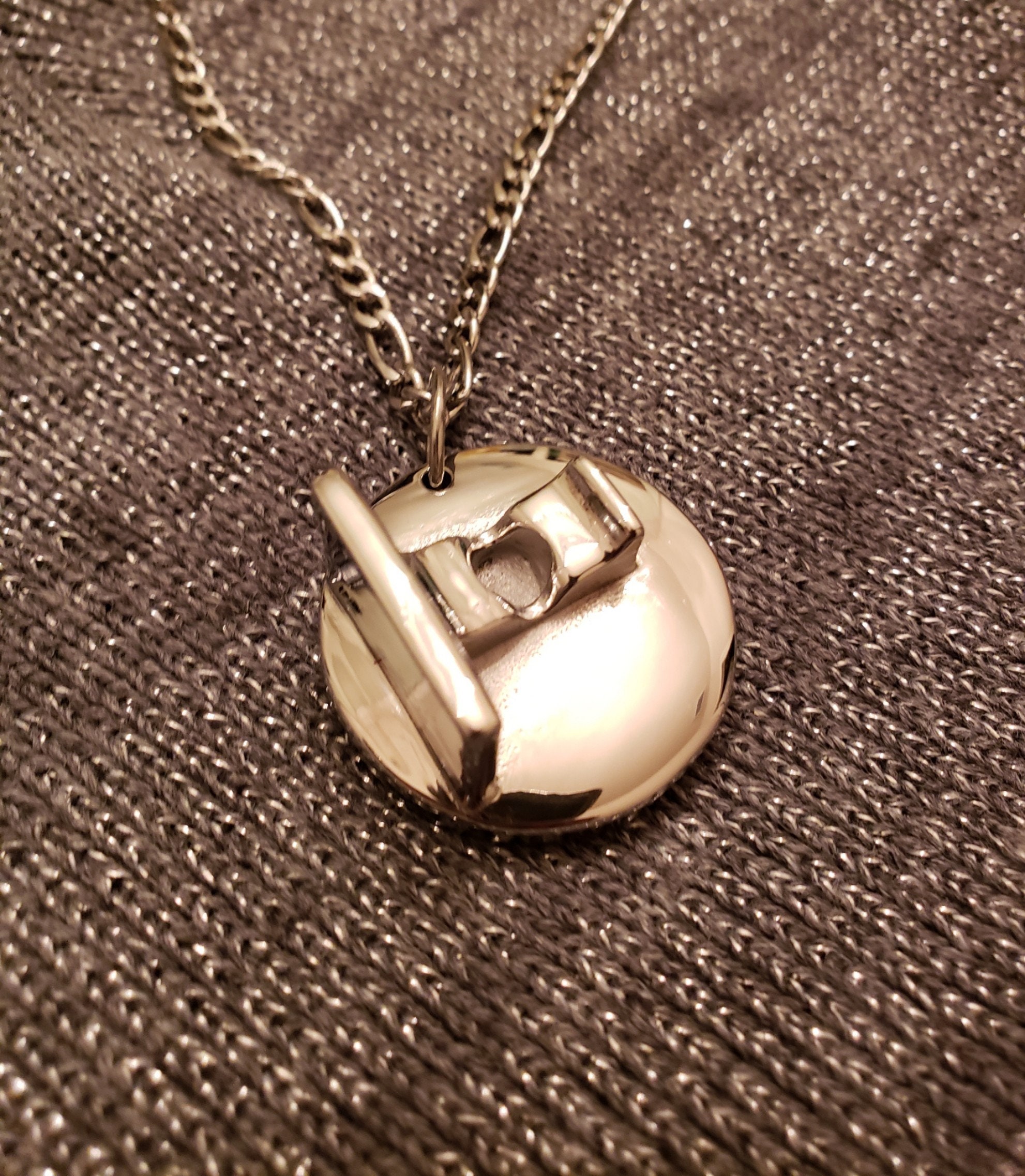 Pancake hood deals necklace