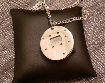 Pancake Welding Hood Necklace
