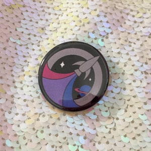 Bisexual Space Explorer Button