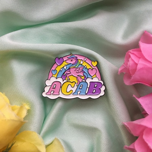 ACAB Pastel Kawaii Enamel Pin