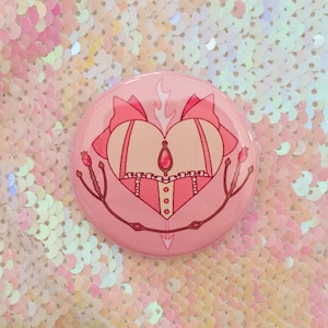 Madoka Heart Button - Large