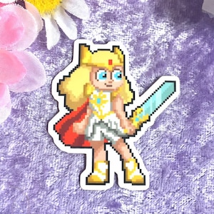 Pixel Sprite Adora Sticker