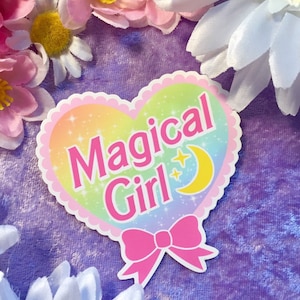 Magical Girl Vinyl Sticker