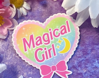 Naklejka winylowa Magiczna Dziewczyna