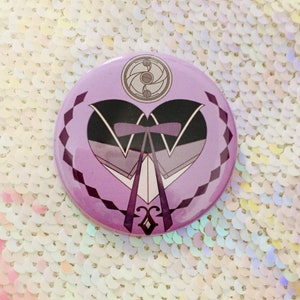 Akemi Homura Heart Button - Large
