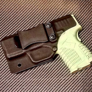 Springfield XDS 3.3 45 Cal Black Kydex Holster Right Hand OWB