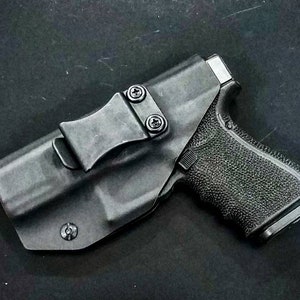 Glock 19 Holster Kydex Right Hand OWB Side Carry Tactical Black