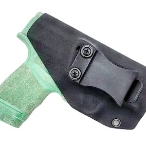 Springfield Hellcat Holster - Right Hand IWB - Left Hand OWB - Black Kydex Holster - Micro-Compact 9mm