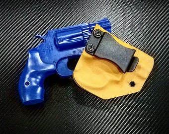 Smith & Wesson Modell 442 Revolver .38 Spezial 1.875-Zoll-Lauf J Frame Desert Fox Kydex Holster IWB Rechte Hand