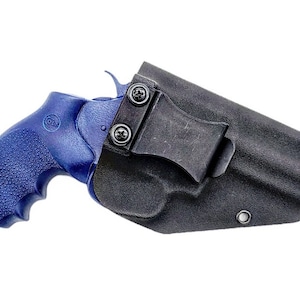 Colt King Cobra .357 Magnum Hölster - 3 Tums Pipa - Taktisk Svart Kydex - Höger IWB - Vänster OWB