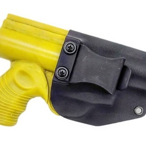 Taurus Poly Protector 605 Holster - 357 Magnum Revolver - 5 Shot - Right Hand IWB - Left Hand OWB - Tactical Black Kydex Holster