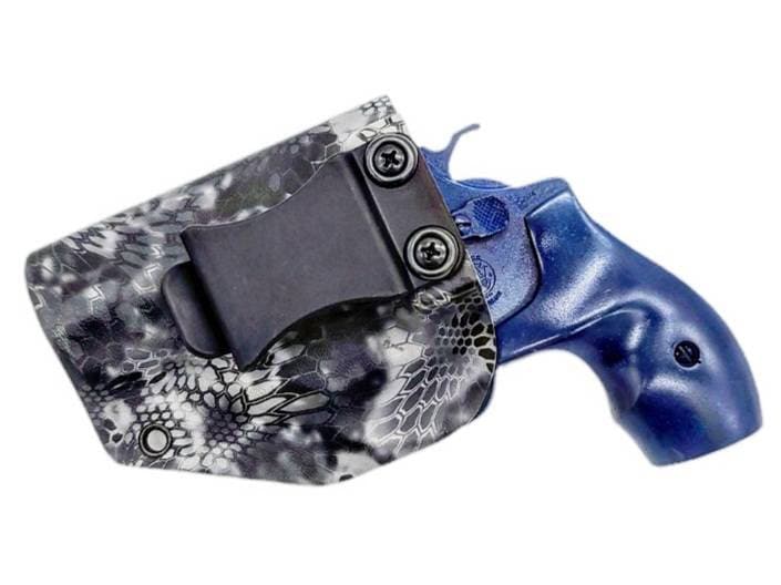 Left Hand Leather Belt Holster For Taurus 85 Revolver | 38 Special Compatible | Black & Tan Options