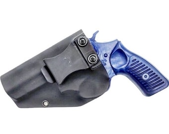 Kabura Ruger SP101 - Kabura Kydex - Prawa ręka OWB - Lewa ręka IWB - Taktyczna czerń Kydex - Lufa 3 cale