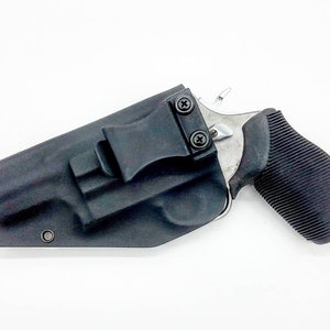 Taurus The Judge Magnum 4510 5 Round 3Mag Revolver 3 Inch Barrel Tactical Black OWB Holster Right Hand 45 Cal / 410 Shotgun
