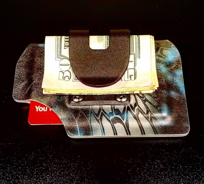 Kydex Wallet Money Clip Credit Card Holder Business Card Etsy
