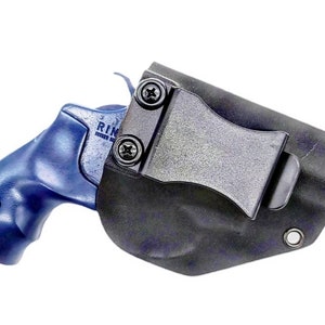 Smith & Wesson J Frame Holster - Right Hand IWB - Left Hand OWB - Kydex Holster - 1.875 Inch Barrel - 442 642 360 437 638 340 Airweight