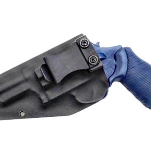 Taurus The Judge 4510 5 Round Revolver 3 Inch Barrel Black Kydex OWB Holster Right Hand 45 Cal / 410