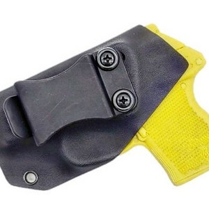 KelTec P3AT 380 Kydex Holster - Tactical Black Kydex Holster - Left Hand IWB Holster - Right Hand OWB Holster