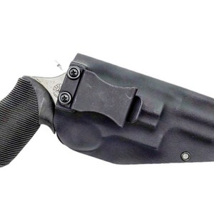 Taurus The Judge Magnum 4510 5 Round 3Mag Revolver 3 Inch Barrel Tactical Black IWB Holster Right Hand 45 Cal / 410 Shotgun