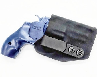 Smith & Wesson J Frame Holster - Rechte Hand IWB - Linke Hand OWB - Kydex Holster - 1,875 Zoll Lauf - 442 642 360 437 638 340 Luftgewicht