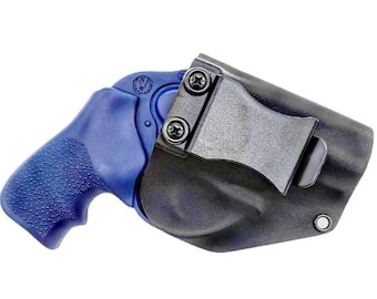 Kabura Ruger LCR - Kabura Kydex - Prawa ręka IWB - Lewa ręka OWB - Taktyczna czerń Kydex - 38 SPL