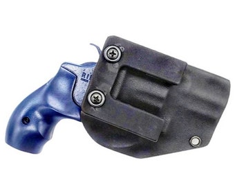 Smith & Wesson J Frame Holster - IWB Rechte oder linke Hand - 1.875-Zoll-Lauf - Kydex Holster - 442 642 360 437 638 340 Luftgewicht