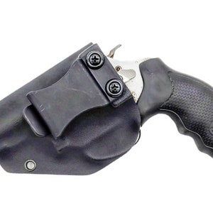 Smith & Wesson Model 60 .357 Magnum Revolver 2 Inch Barrel Kydex Holster Left Hand IWB Black