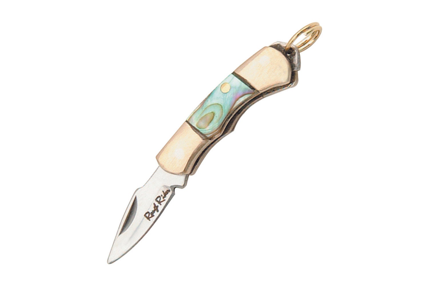 Rough Rider Yellow Riggers Marlin Spike Knife