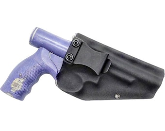 Smith & Wesson Model 66 K Frame Holster - 4.25 Inch Barrel - Right Hand IWB - Tactical Black Kydex