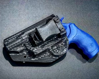 Fondina Smith & Wesson Governor - Mano destra OWB/mano sinistra IWB - Fibra di carbonio nera