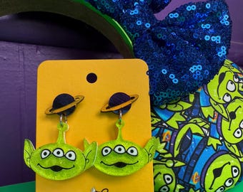 Alien Earrings