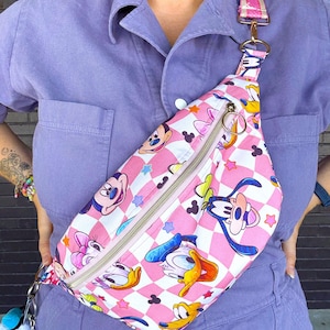 Checkered Pals Fanny Pack