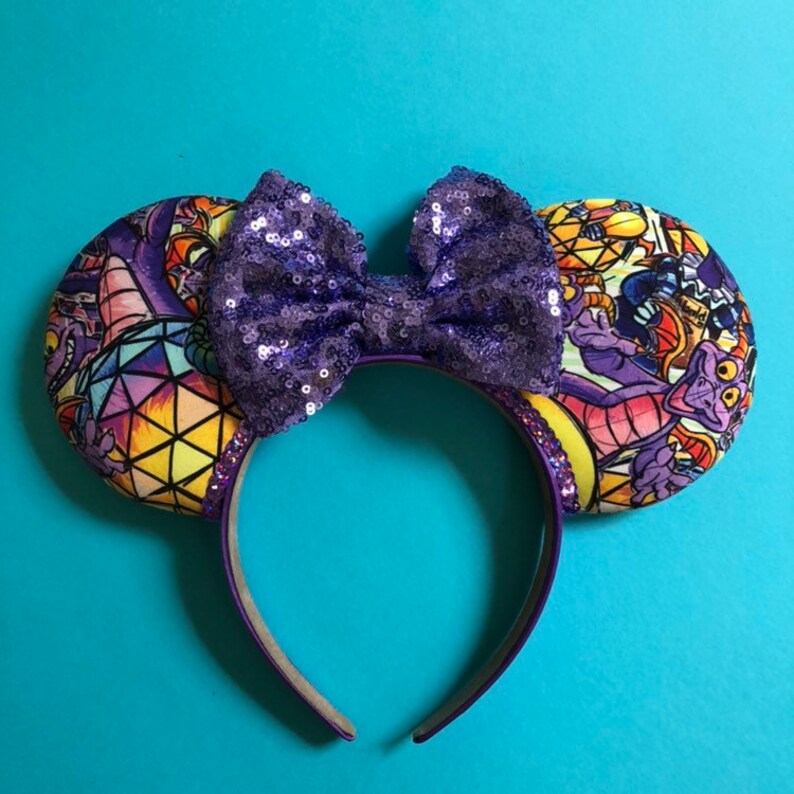 Figment Mickey Ears Epcot Mickey Ears Etsy