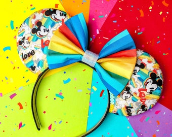 Pride Mouse Ears | Rainbow