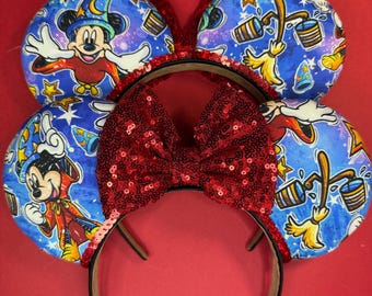 魔法使いのミッキーマウスの耳 - Etsy 日本