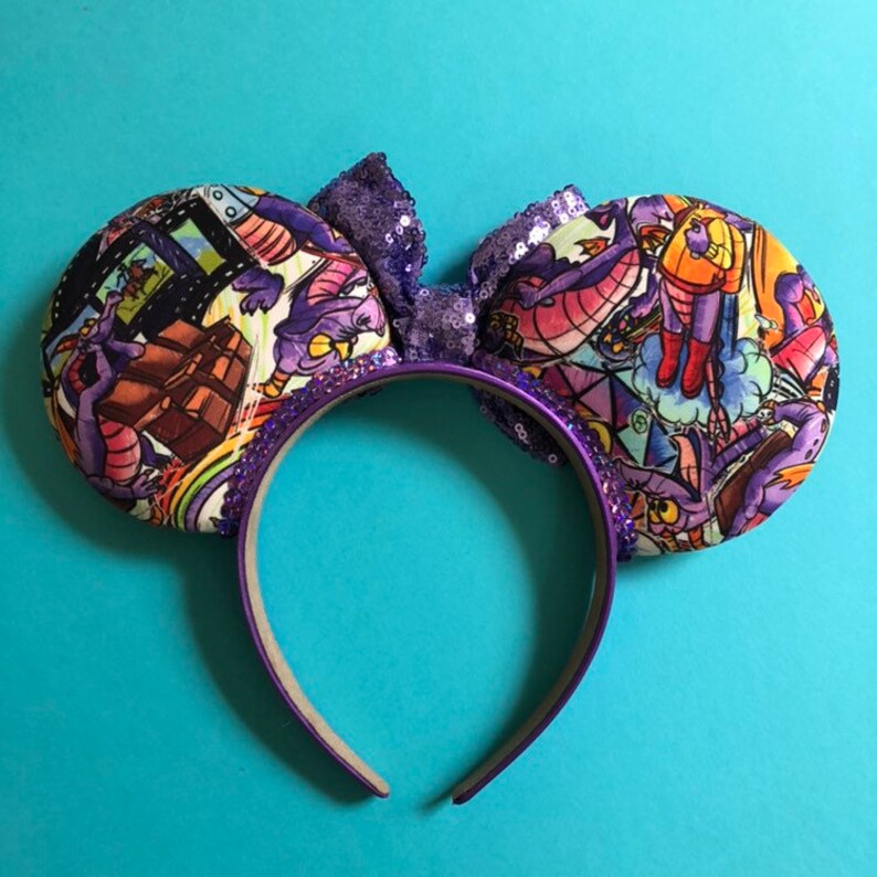 Figment Mickey Ears Epcot Mickey Ears Etsy