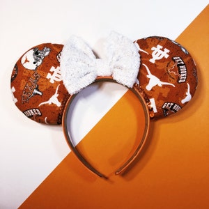 Burnt Orange College Mouse Ears