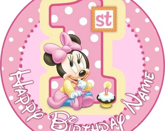 Minnie mouse cake toppers | Etsy