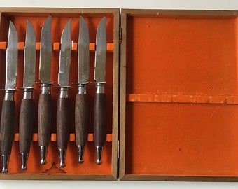 Vintage WF stainless steel Japan steak knives set