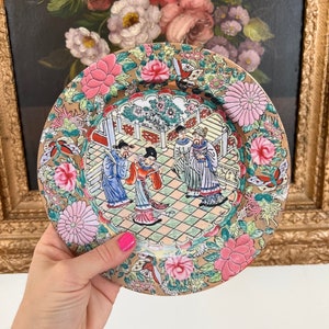 Grandmillennial Floral Medallion Mousepad