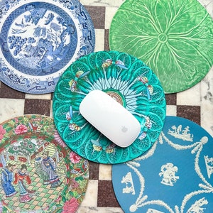 Grandmillennial Chinoiserie Mousepad