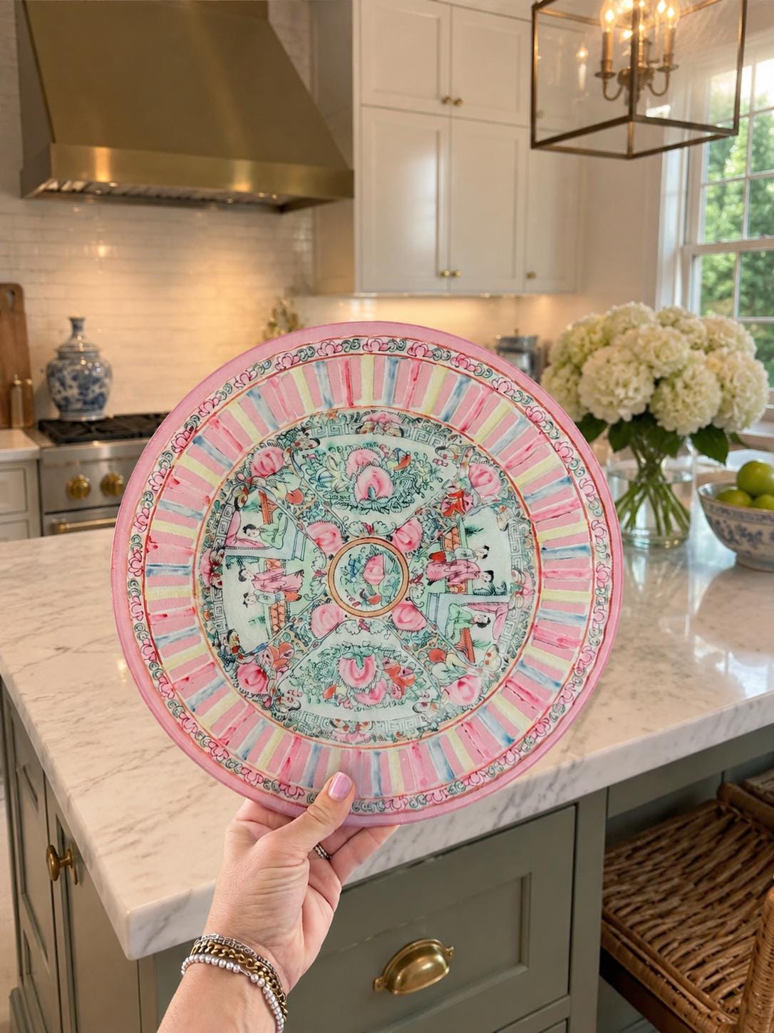 Blue Rose Vintage Plates - Etsy