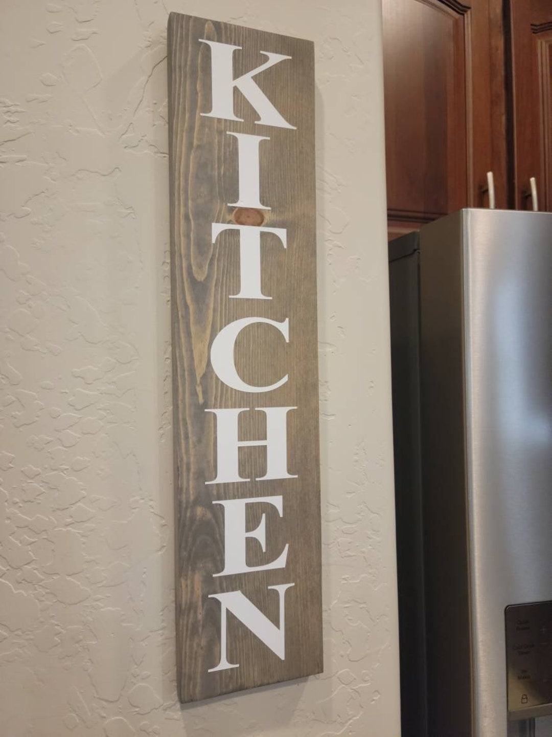 Vertical Kitchen Sign Kitchen Wood Signs Kitchen Wall Etsy