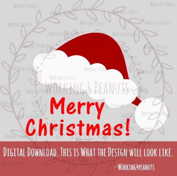 Download Free Hat Svg Santa Hat Santa Hat Svg Santa Hat Clipart Etsy SVG DXF Cut File