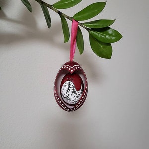 Easter egg egg in egg