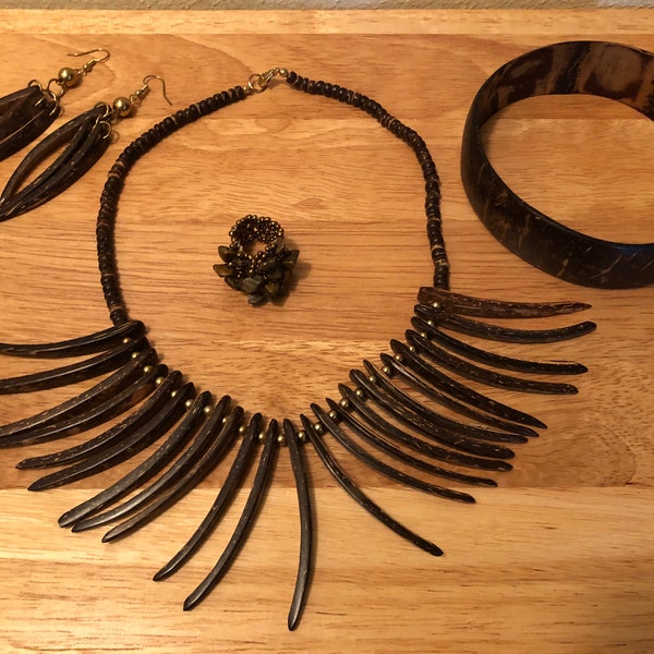 Coconut Jewelry Etsy