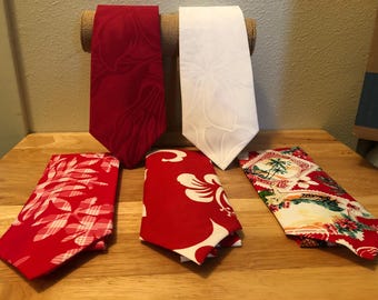 Multi-Choice Valentine Neckties For Men,Valentine Gifts For Men,Men's Accessories,Hawaiian Print Neckties,Polynesian Neckties,Hawaiian Wear