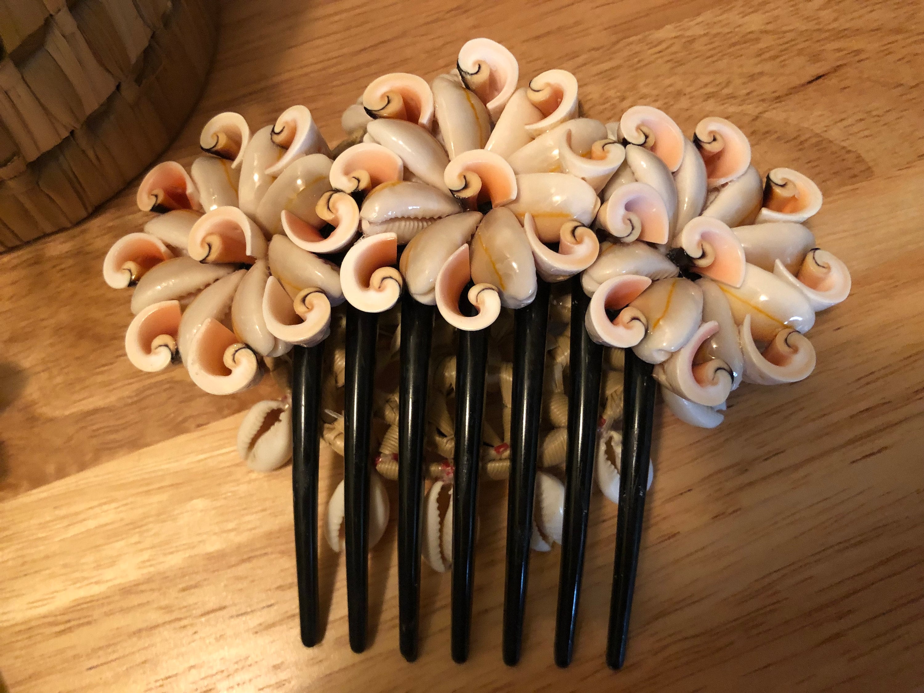 Shell Comb Design Shell Design French Combs,decorative Combs,shell Art,up-do French Combs ...