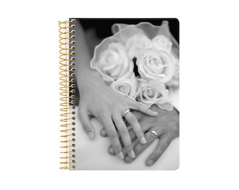 Custom Photo Journal Notebook - Laminated Cover, Spiral Bound
